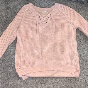 Pink sweater